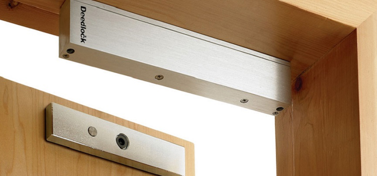 Magnetic lock installation Larkfield-Wikiup